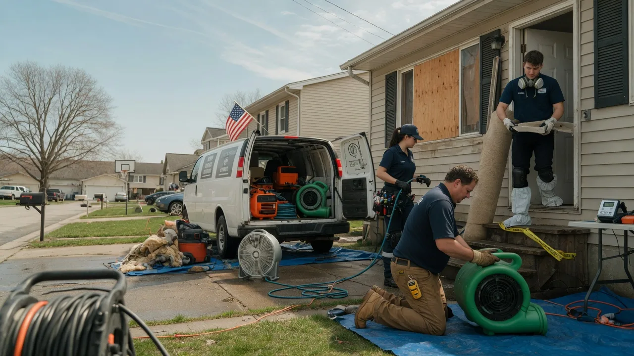 Water Damage Restoration in Hindsboro, IL near me